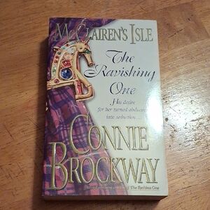 "The Ravishing One" Romance Paperback - Gold & Purple
